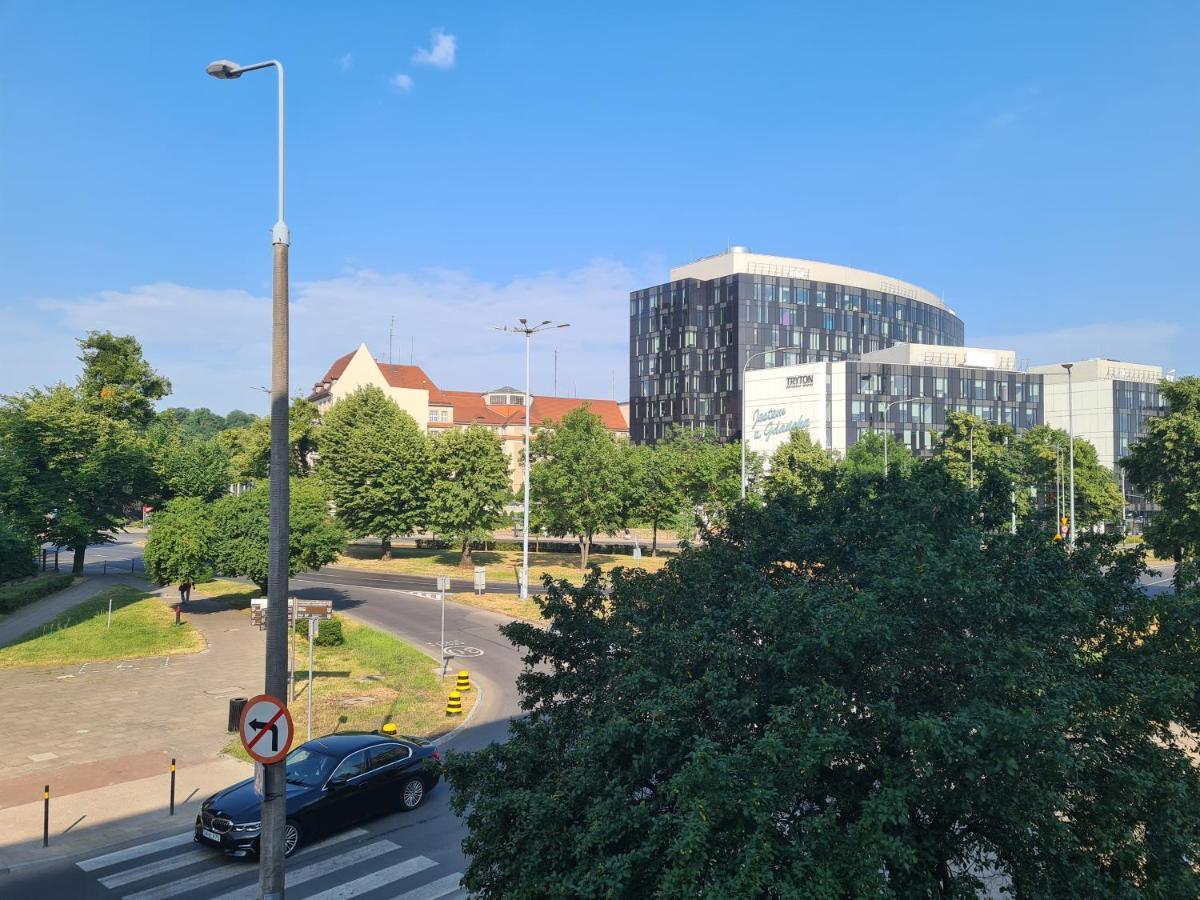 Apartament Centrum Gdańska Bagian luar foto